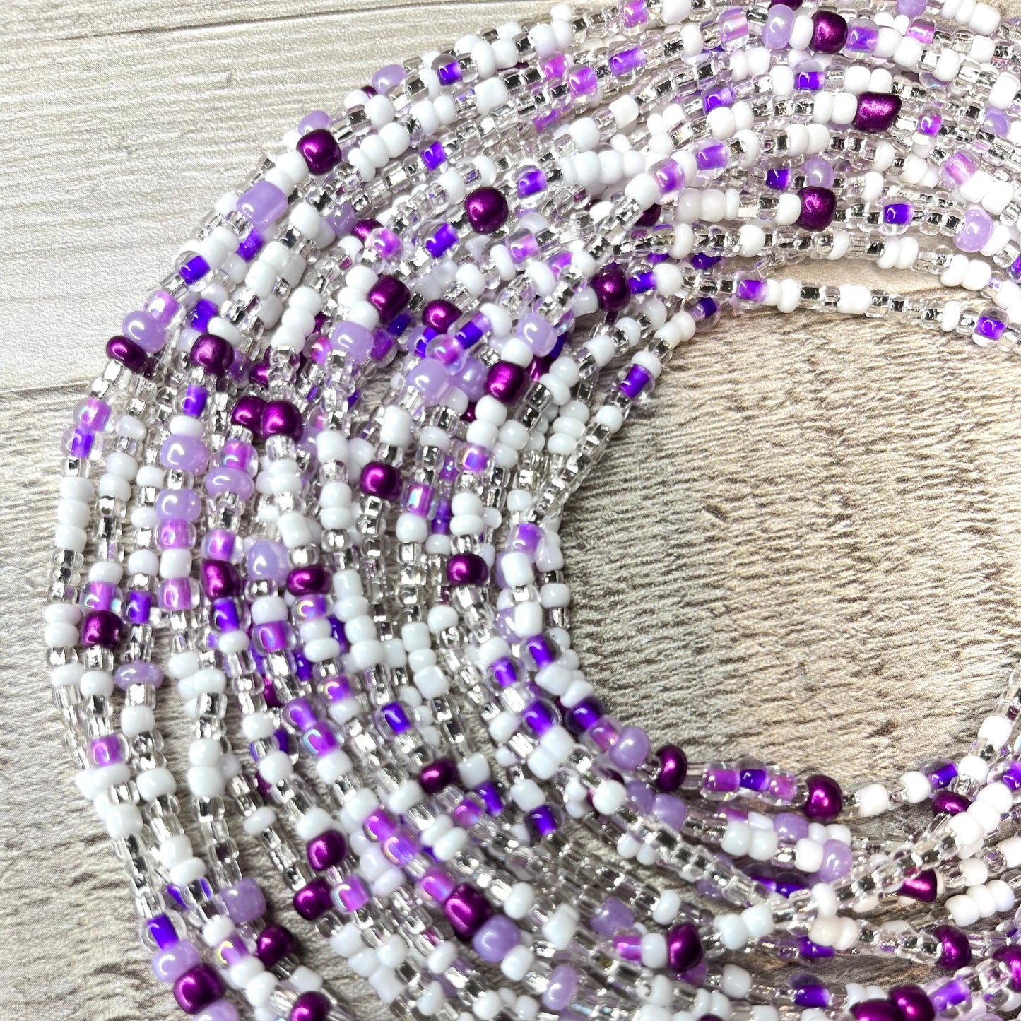 Purple Majesty Waist Beads