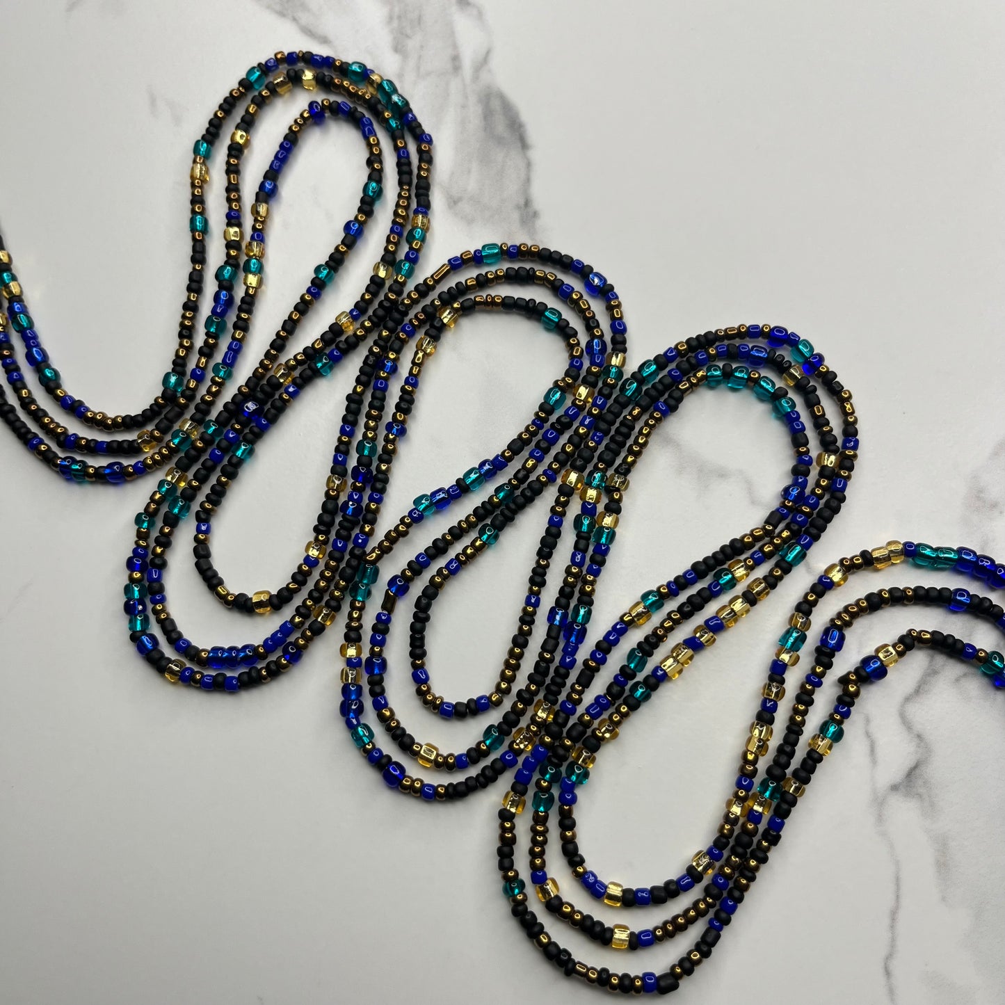 Sapphire Dominion Waist Beads