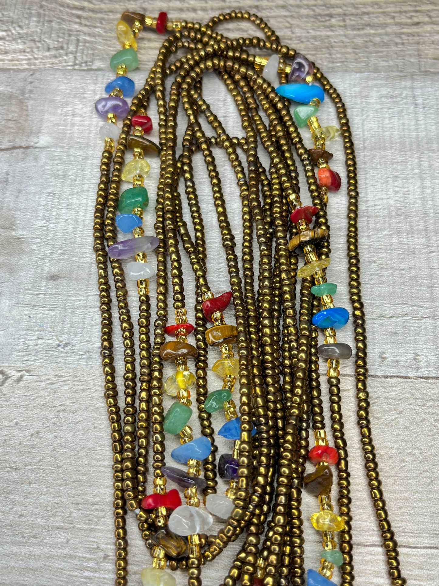 Balanced Bronze Waist Beads