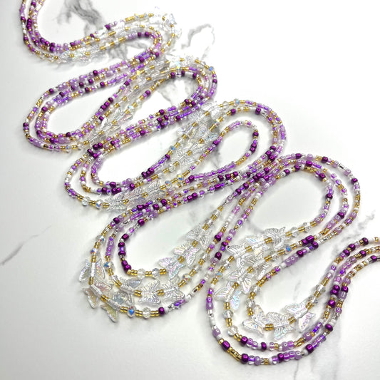 Orchid Light Waist Beads