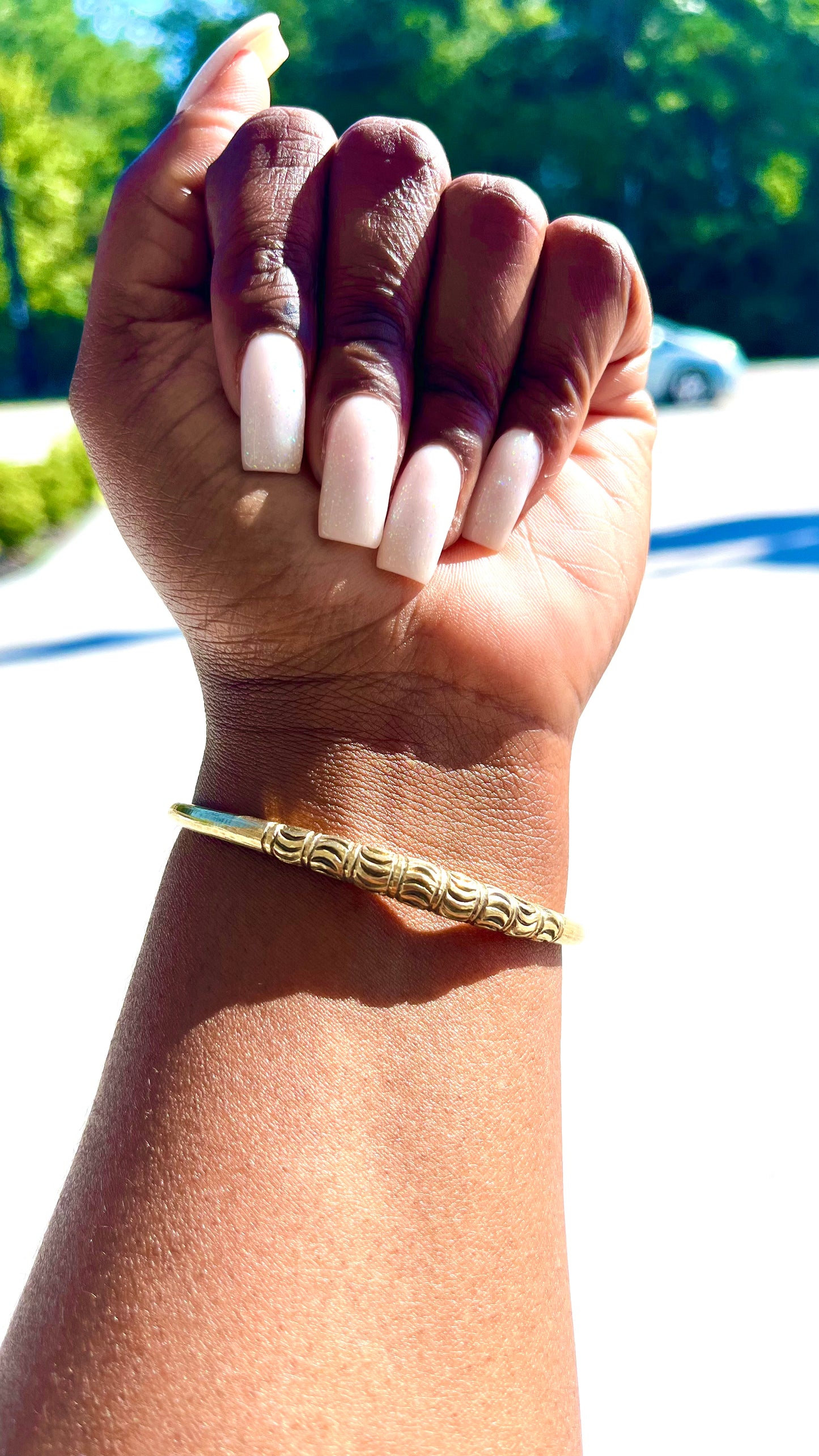 Simplistic Unisex Bangle Bracelet