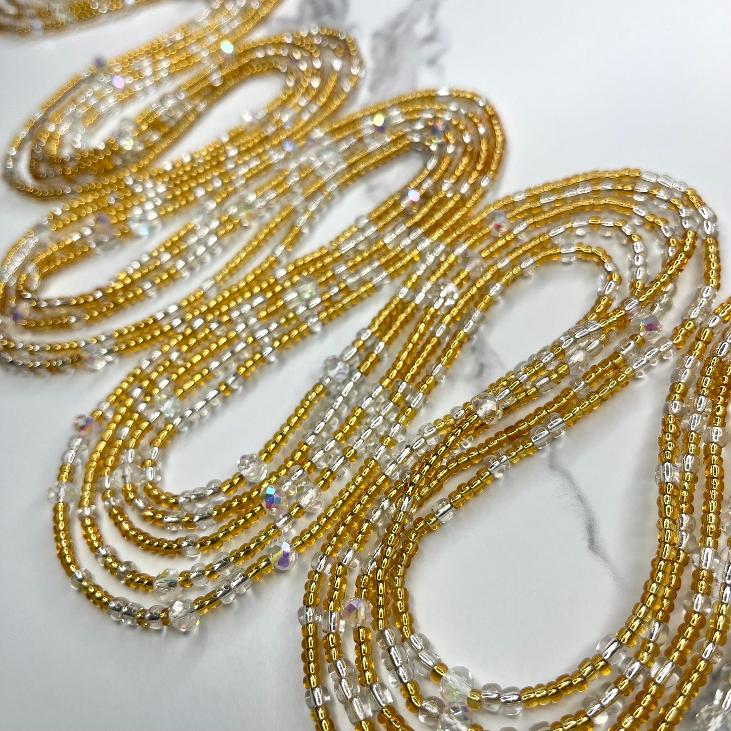 Golden Ascension Waist Beads