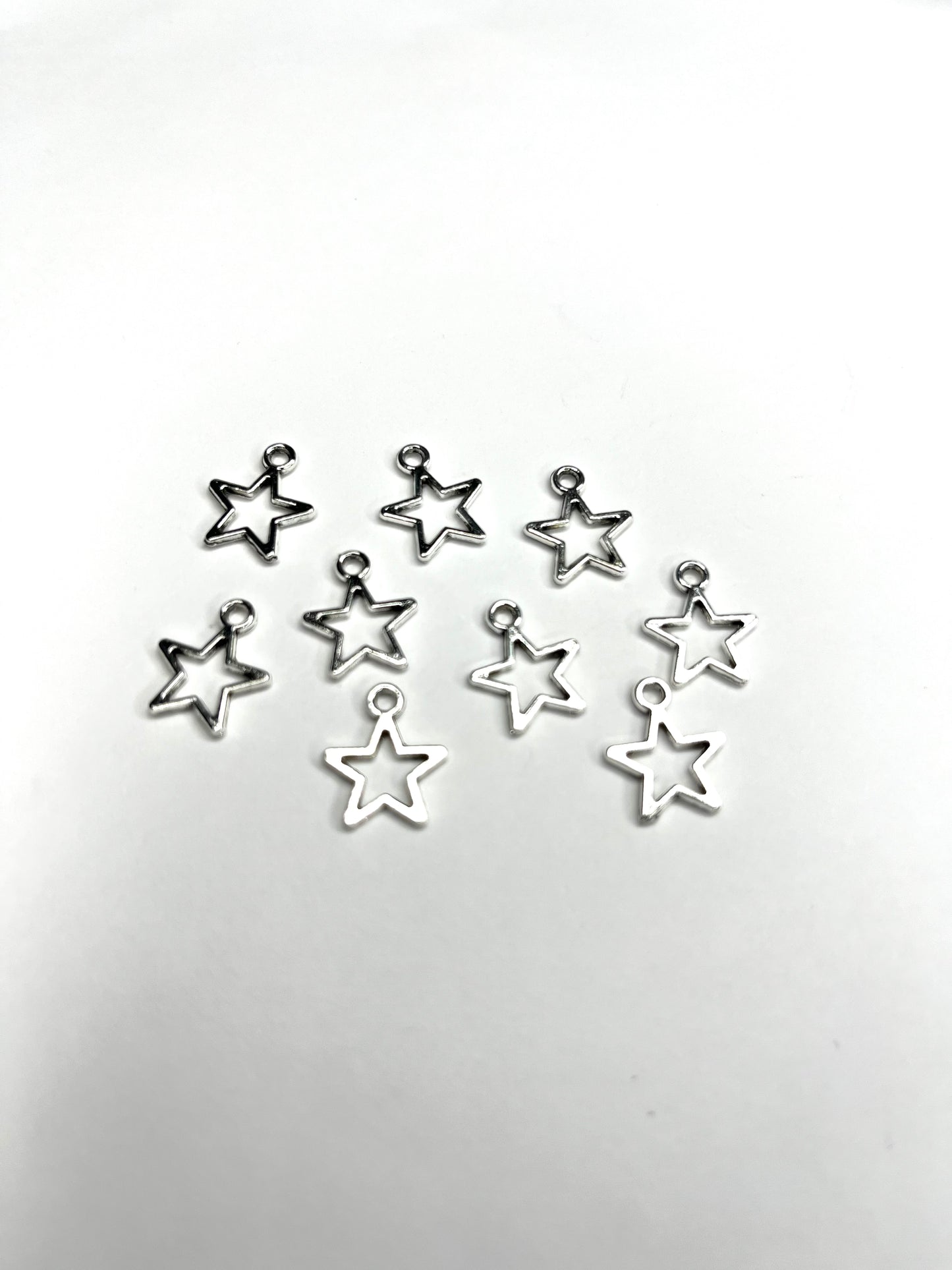 Open Star Charm