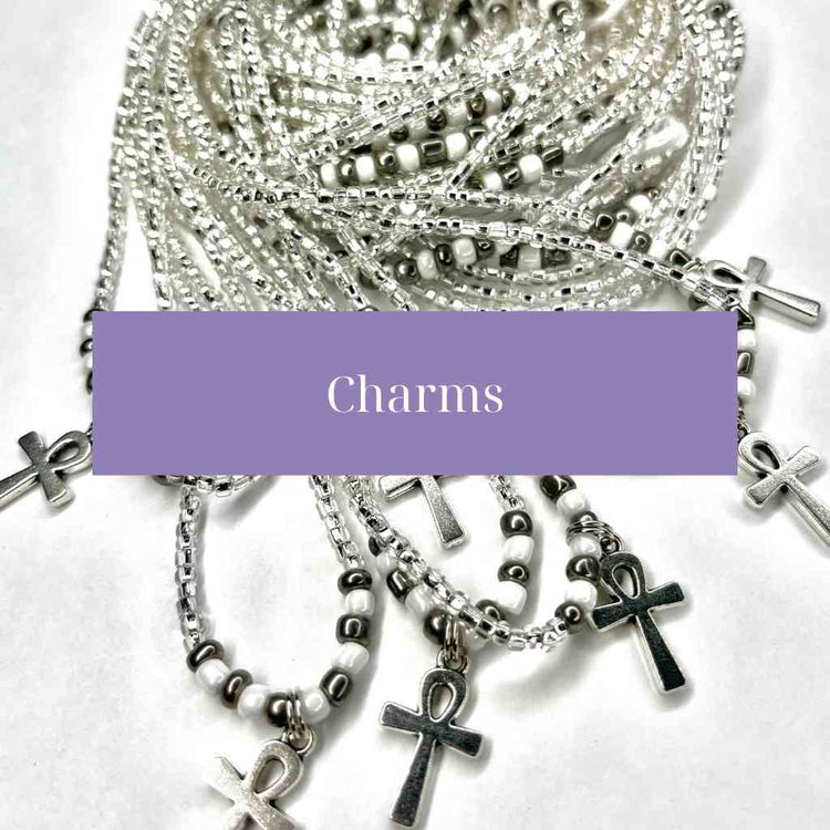 charm for jewelry making, charm bracelet, charm anklet, beaded jewelry, african jewelry, body adornment, body beads 