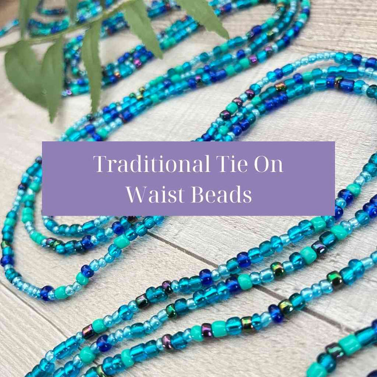 waist bead set-ghana waist bead-plus size extended length waist bead