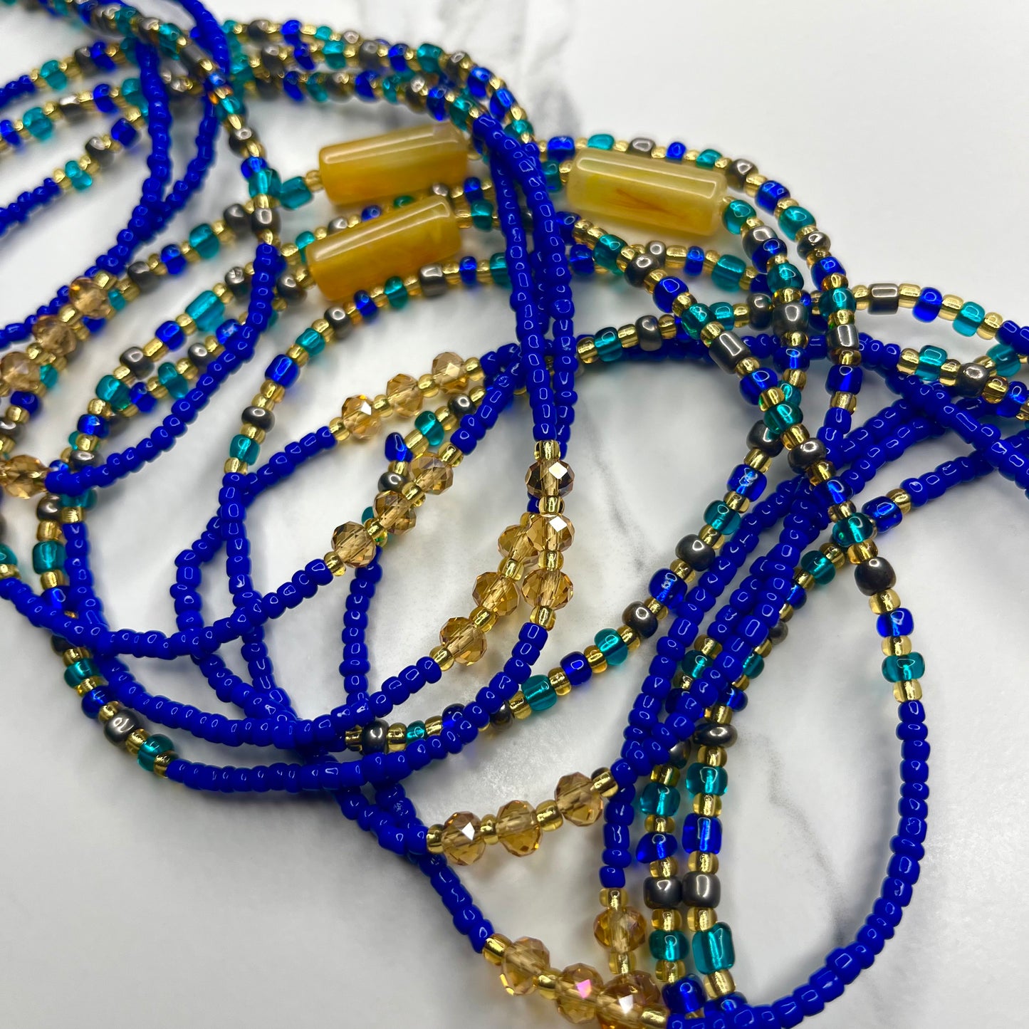 Azure Alignment Waist Beads