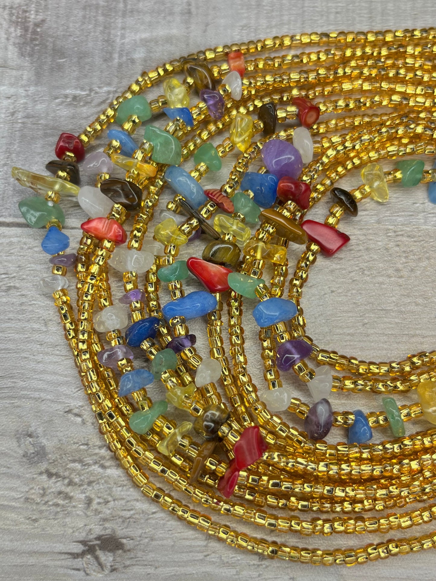 Balanced Gold Waist Beads