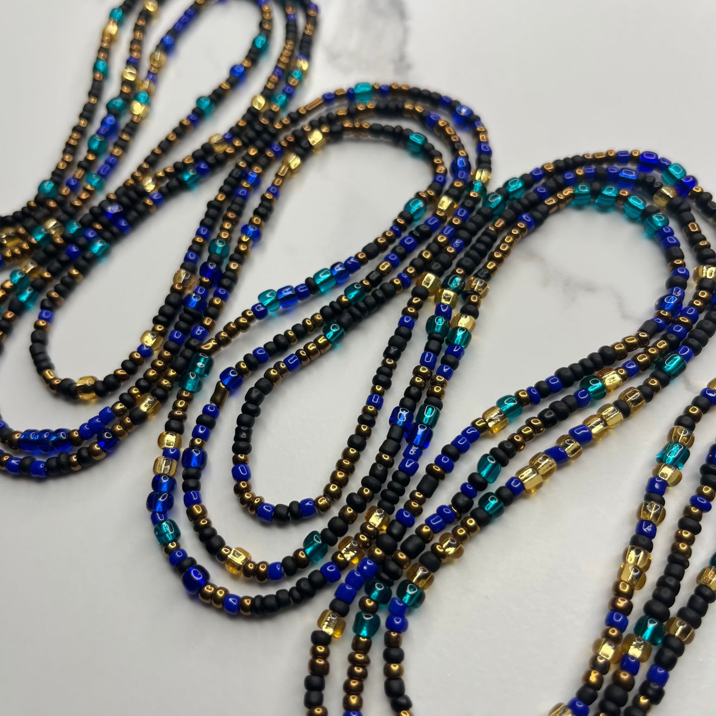 Sapphire Dominion Waist Beads