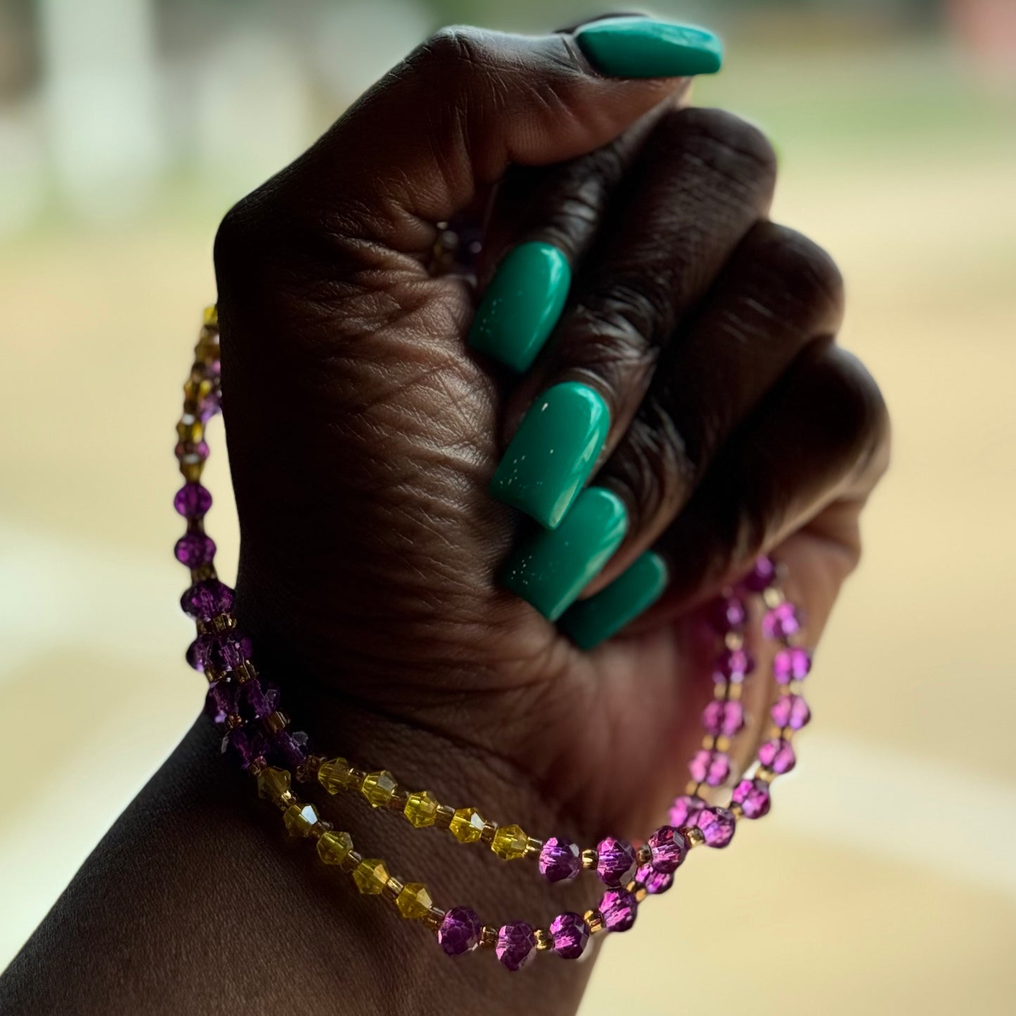 Royal Bloom Anklet