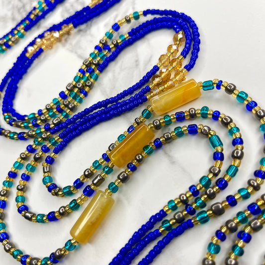 Azure Alignment Waist Beads