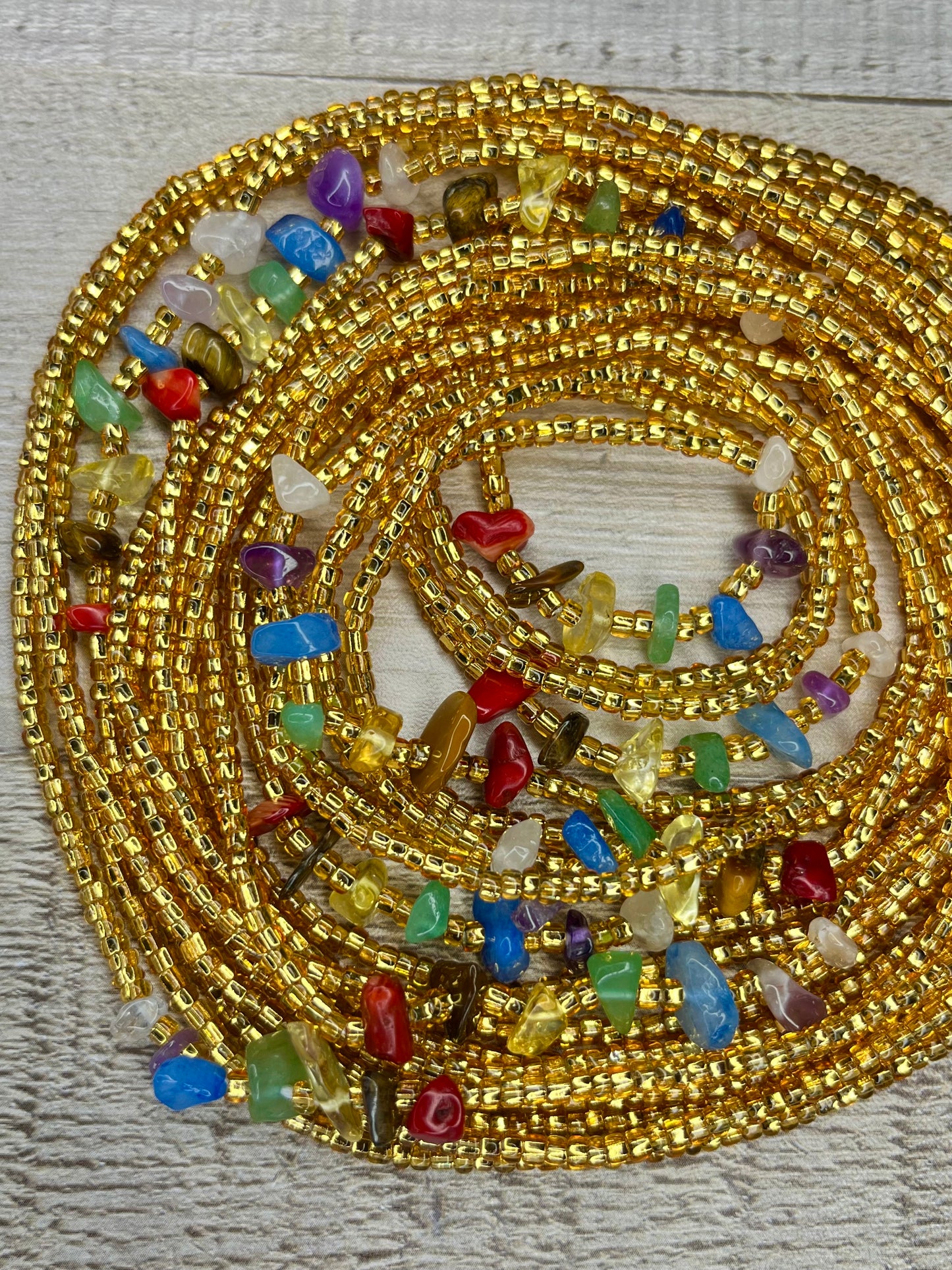 Balanced Gold Waist Beads