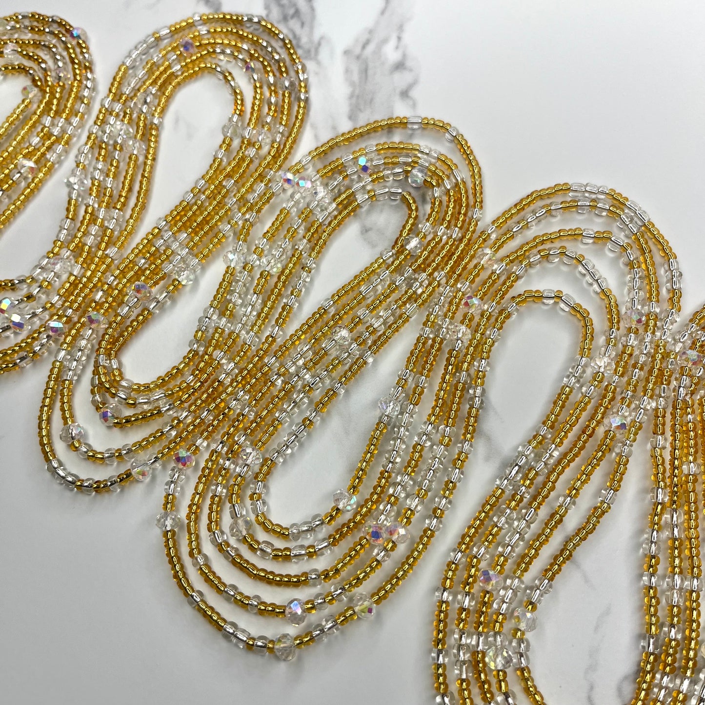 Golden Ascension Waist Beads