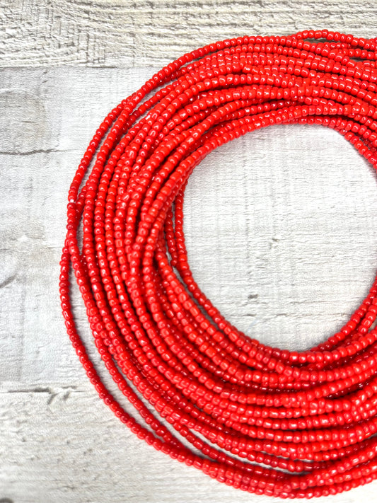 Ruby Waist Beads