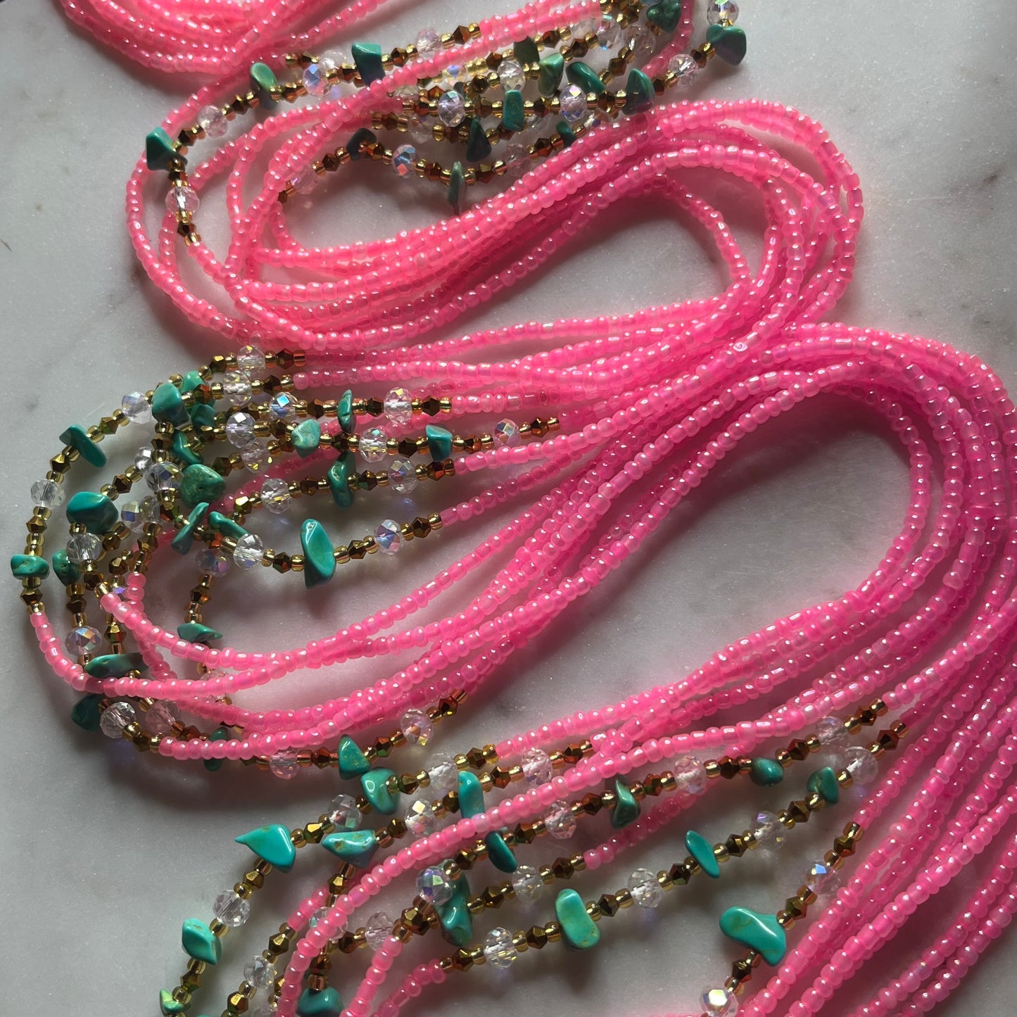 Carry + Light Waist Beads