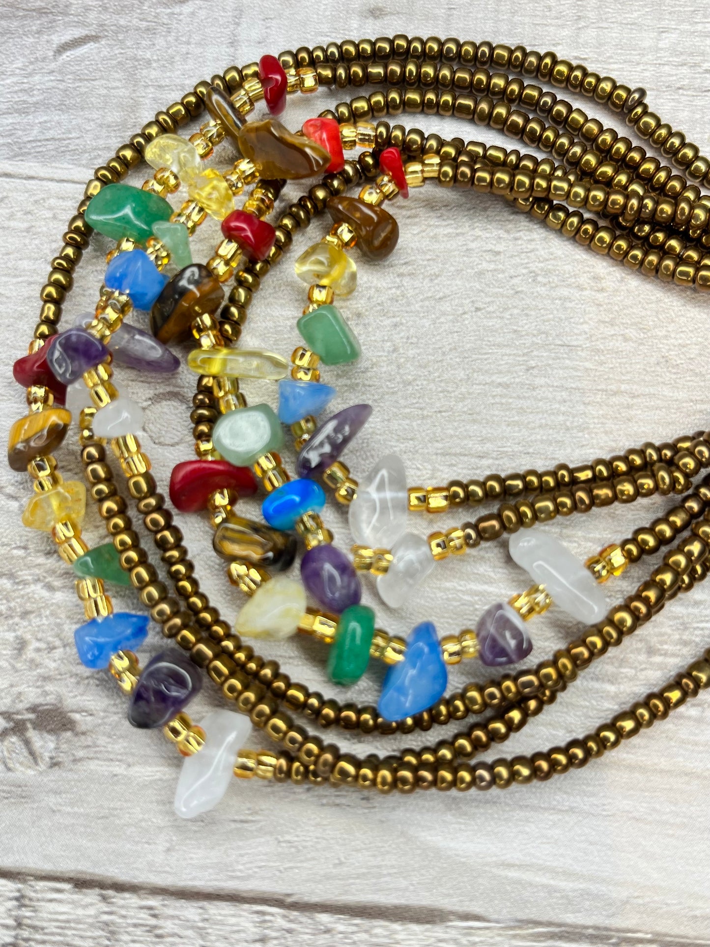 Balanced Bronze Waist Beads