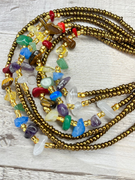 Balanced Bronze Waist Beads