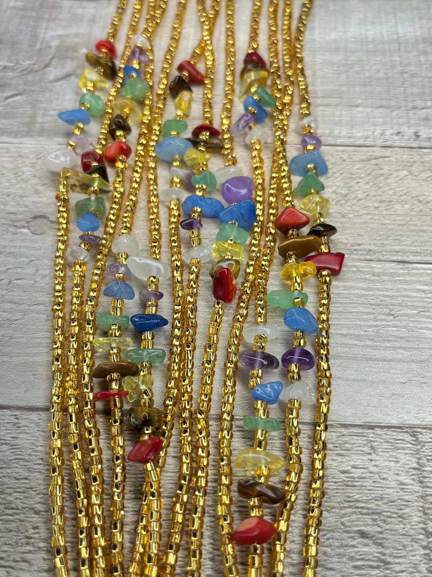 Balanced Gold Waist Beads