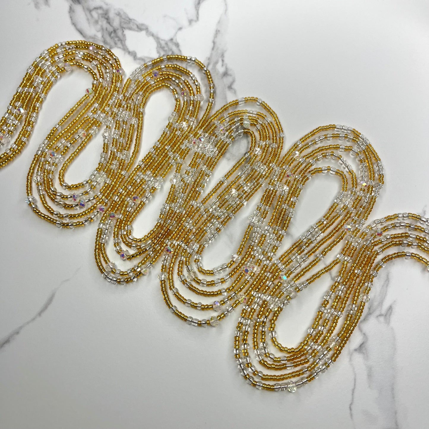 Golden Ascension Waist Beads