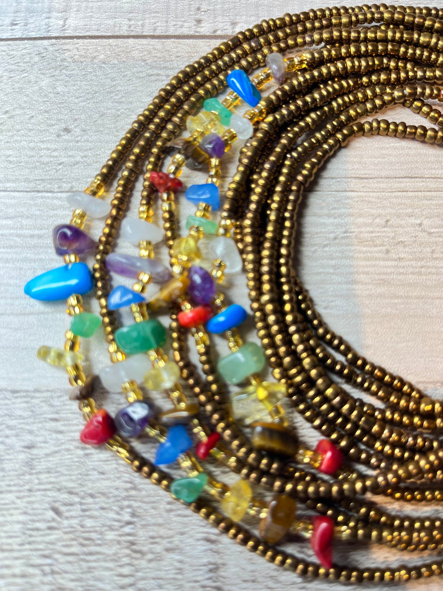 Balanced Bronze Waist Beads