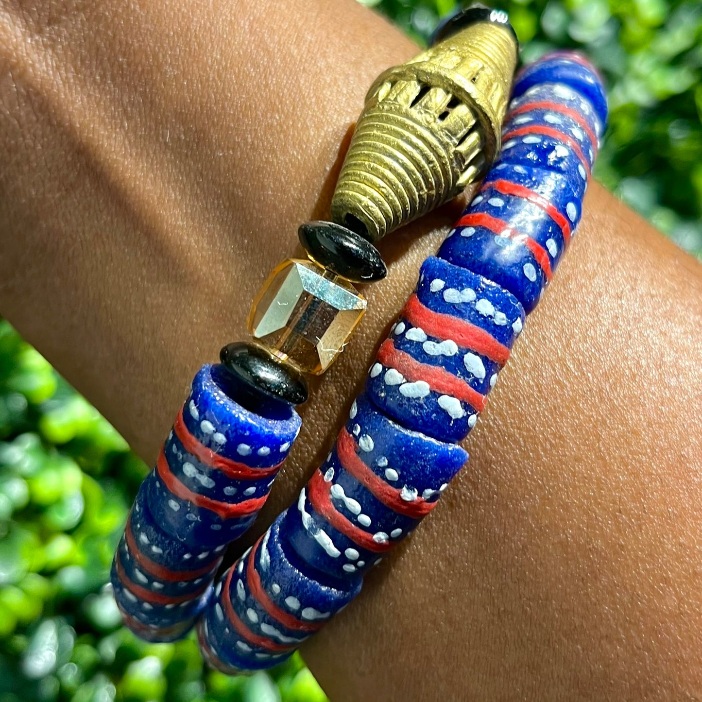 Kofi Unisex Krobo Beaded Bracelet