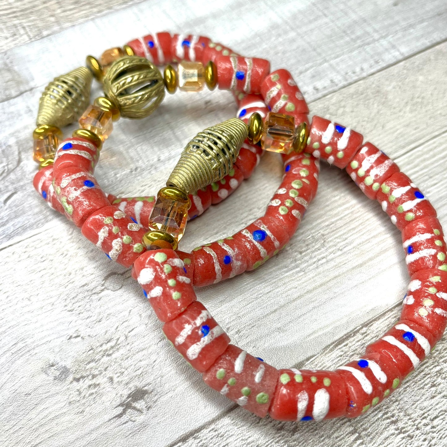 Jorley Unisex Krobo Beaded Bracelet