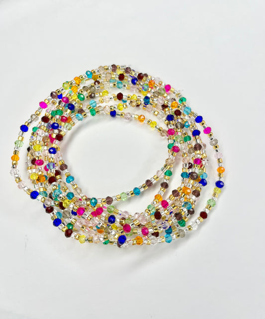 Enchanted Kaleidoscope Anklet